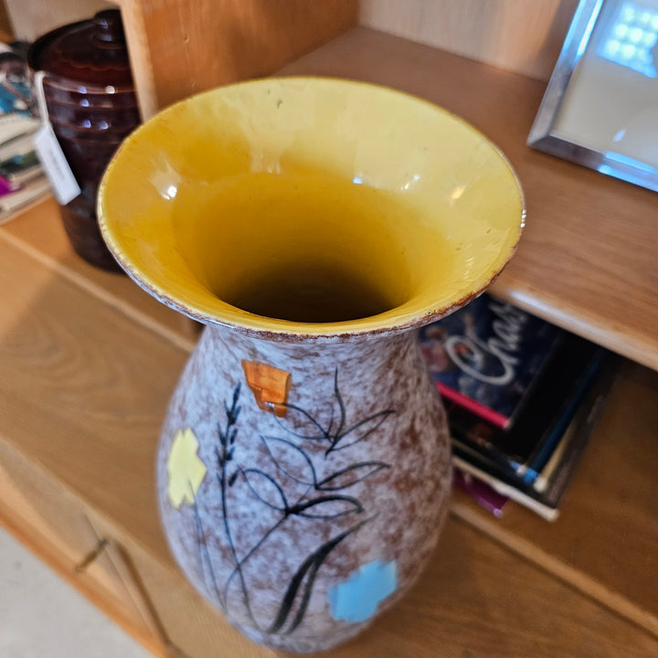 Large MCM Painted Vase