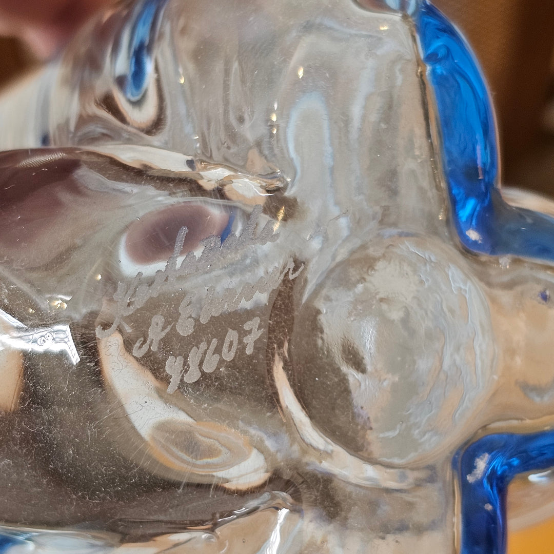 Kosta Boda Optical Clover Vase by Anna Ehrner