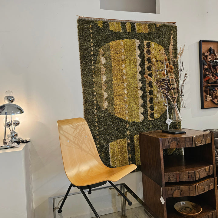1960's Rya Rug Wall Hanging