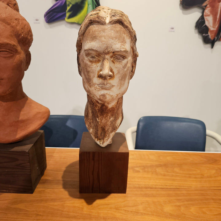 Vintage 20.5" Plaster Head Bust