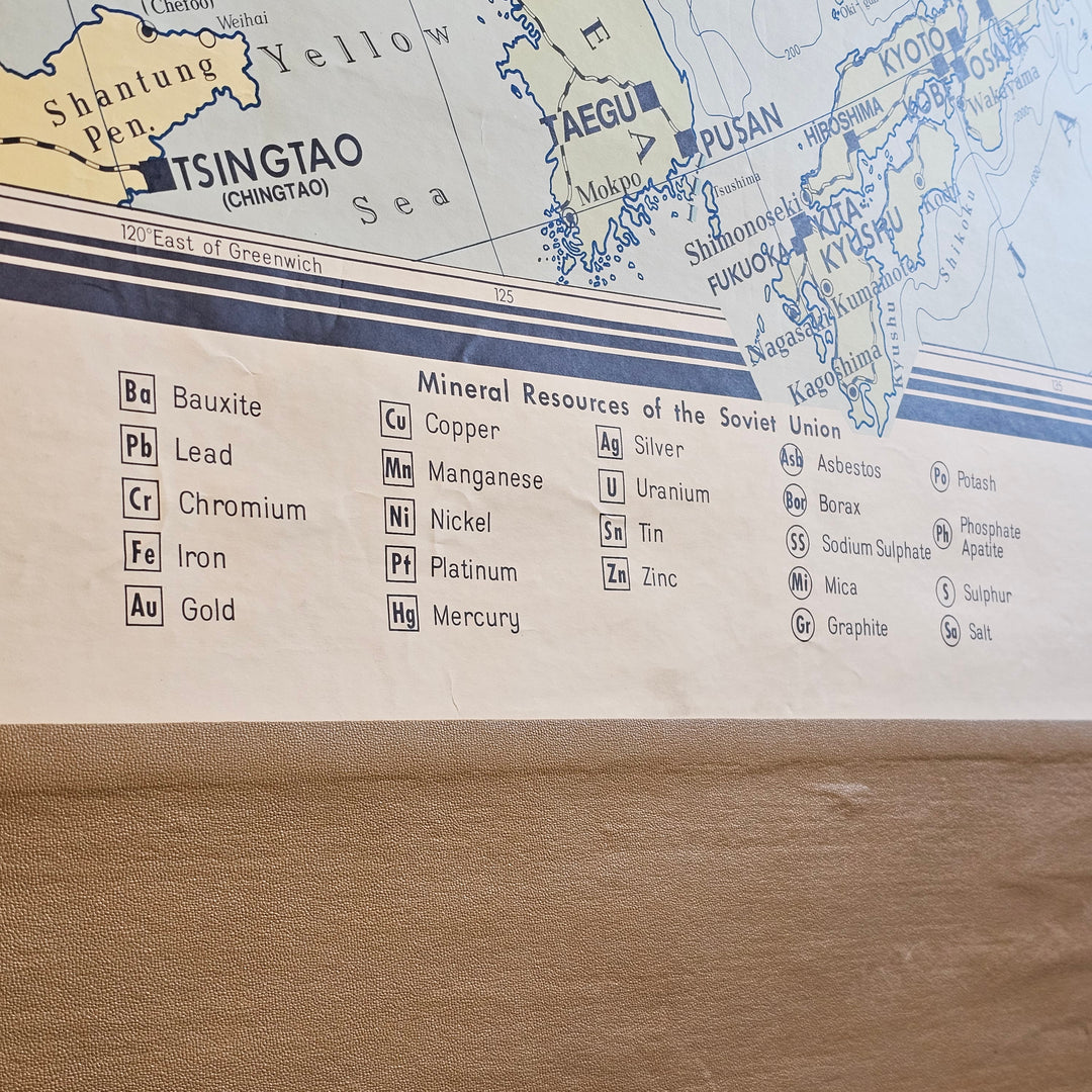 Union of Soviet Socialist Republics - Pull Down Map