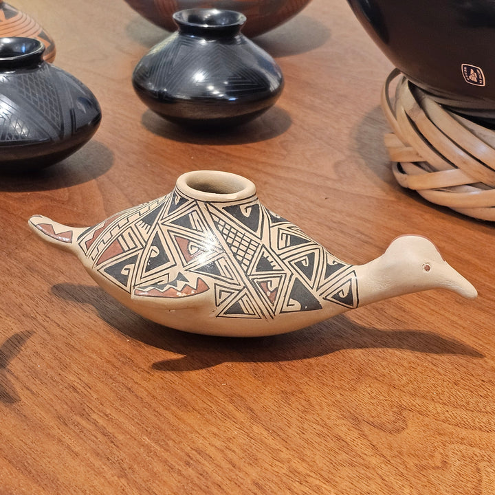 Armando Rodriguez Animal Figurine Pot - Signed