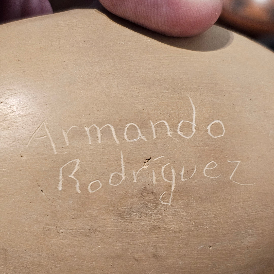 Armando Rodriguez Animal Figurine Pot - Signed