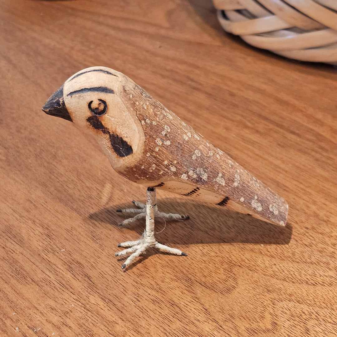 Carved Folk Art Bird