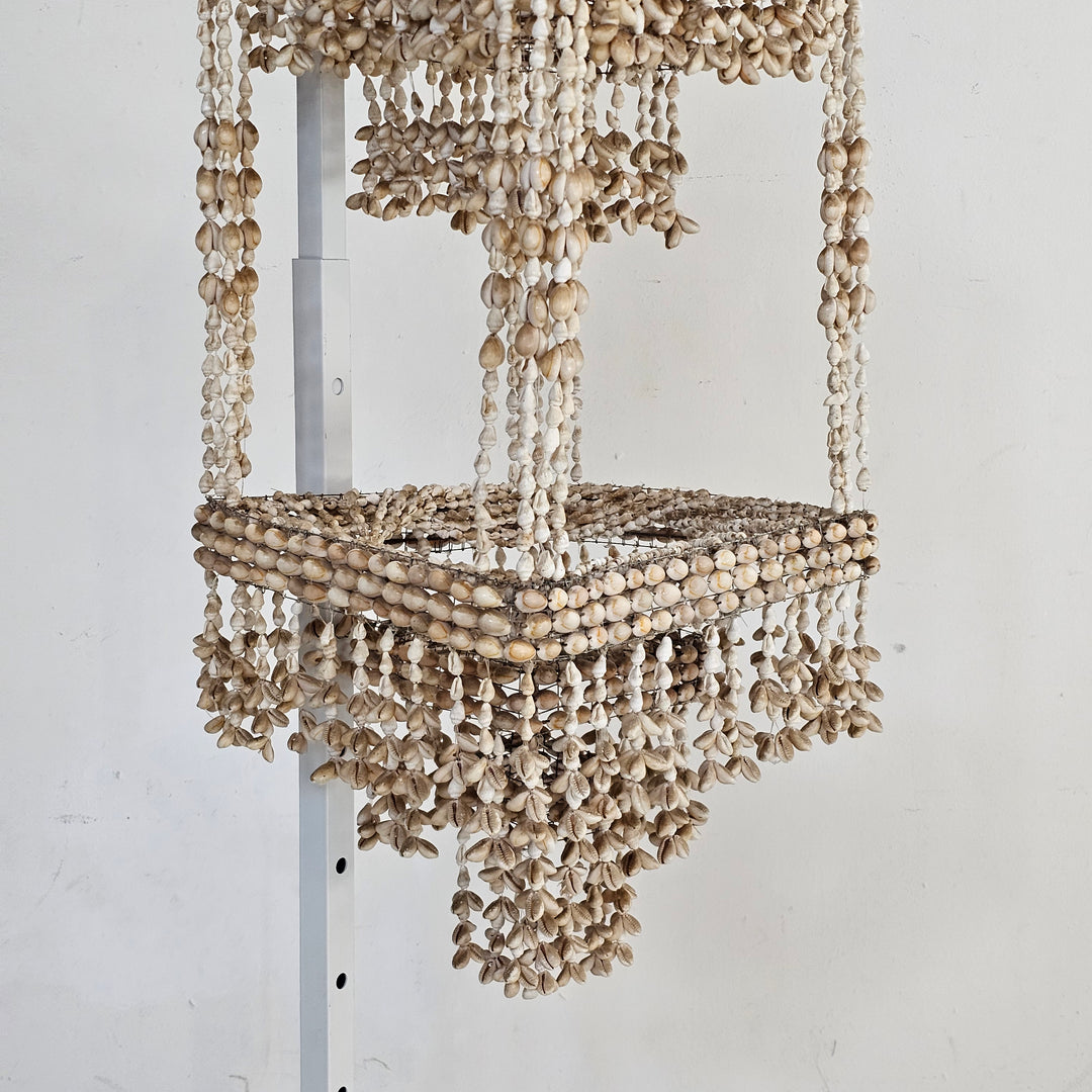 Boho Seashell Hanging Planter