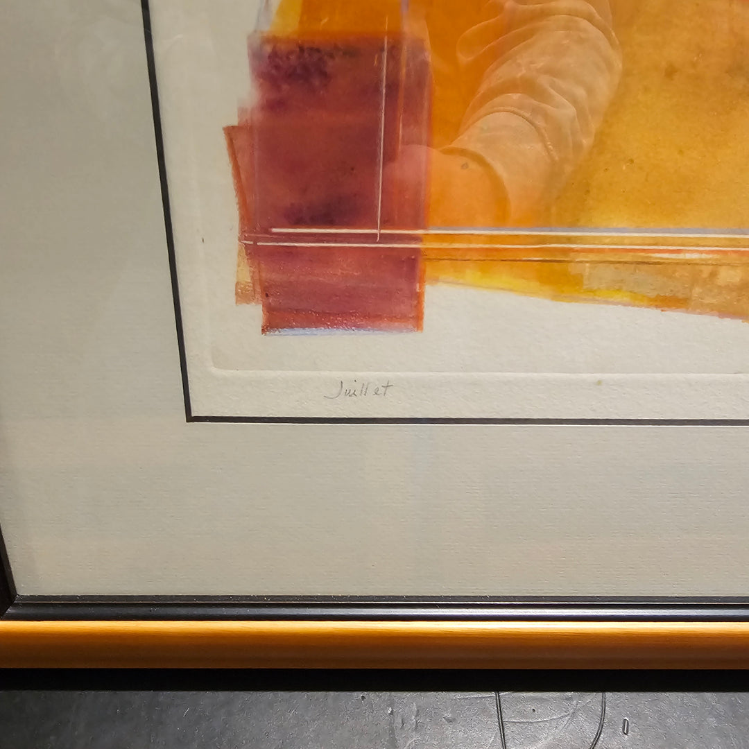 'Juillet' signed J.L. Rotenberg