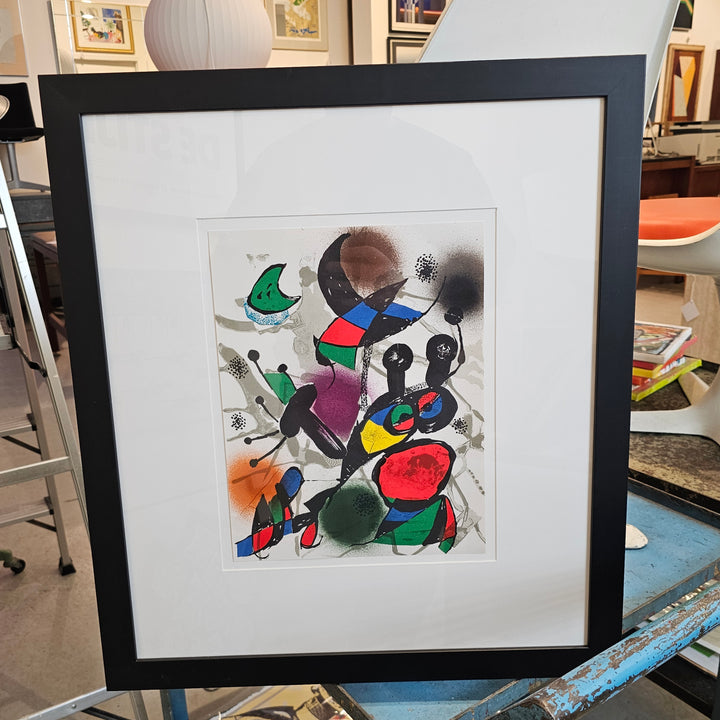 'Composition II' Lithograph by Joan Miro