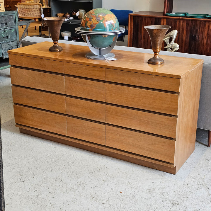 Lowboy 12 Drawer Dresser