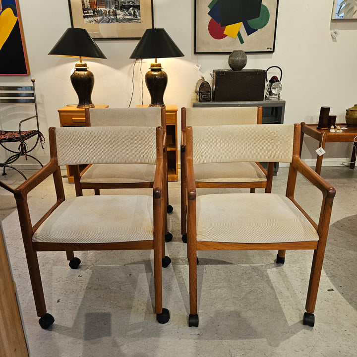 (4) J.L. Moller Dining Chairs