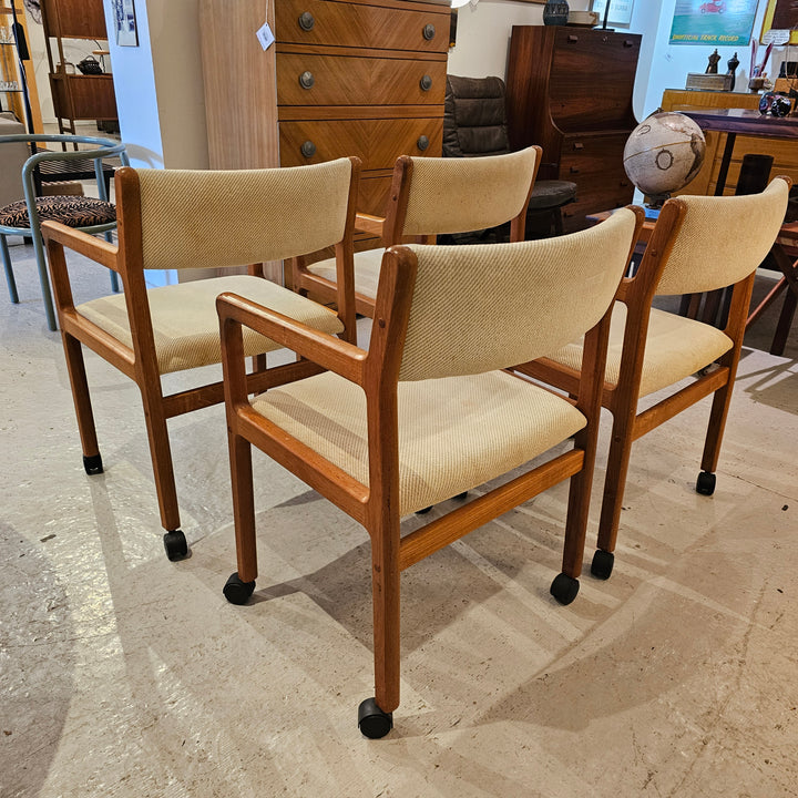(4) J.L. Moller Dining Chairs