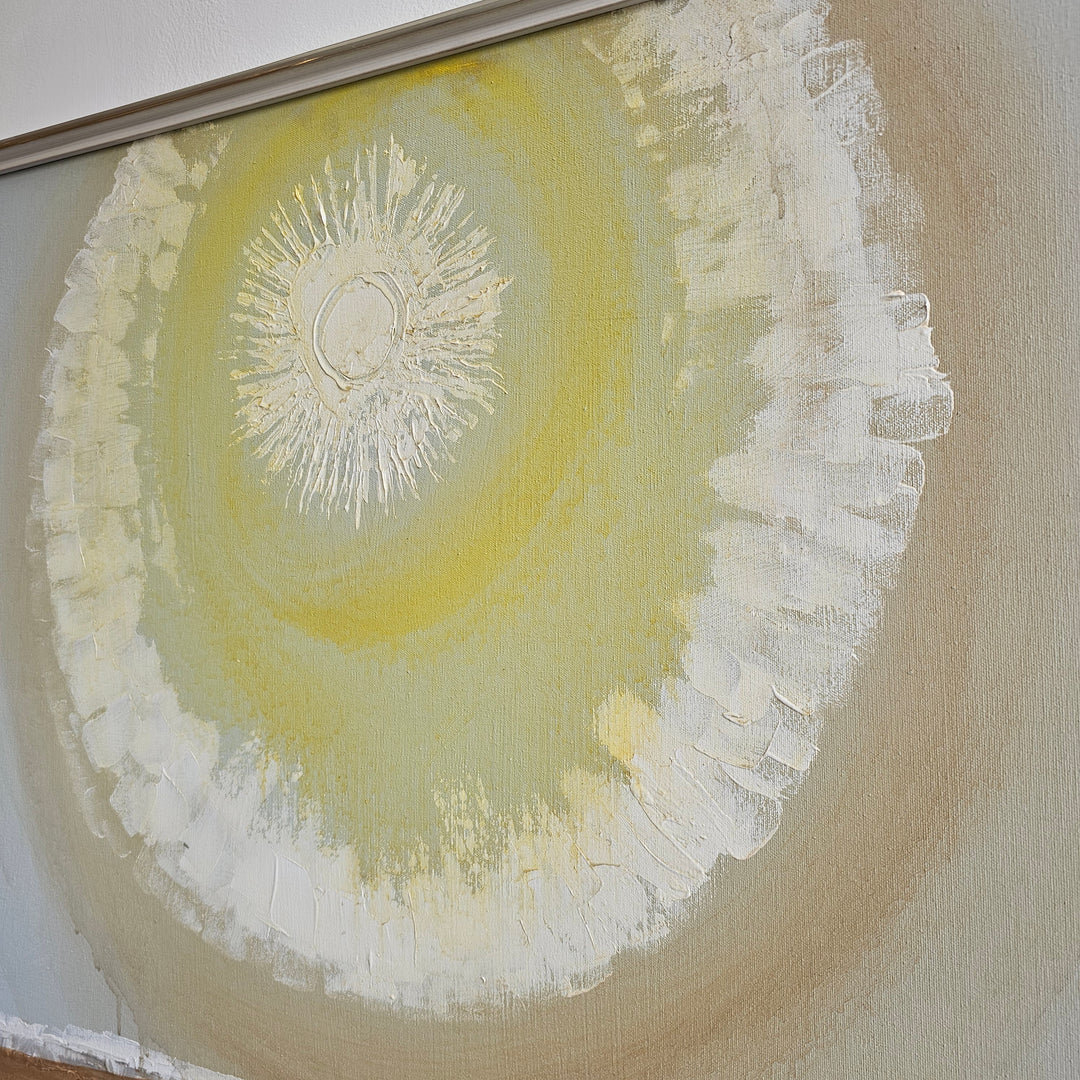 Abstract MCM Oil Painting by David Bachman